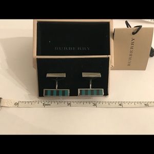 Authentic Burberry cuff links.